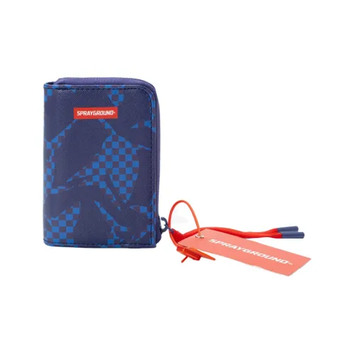 SPRAYGROUND PVC Кошелек Держатель для карт Унисекс Темно-синий