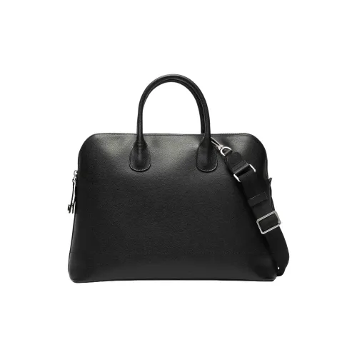 Valextra Millepunte Сумка через плечо из телячьей кожи мужская черная