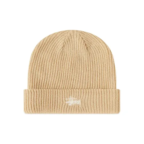 Stussy Акриловые Шапки-бини Светлый Умбра Мужской