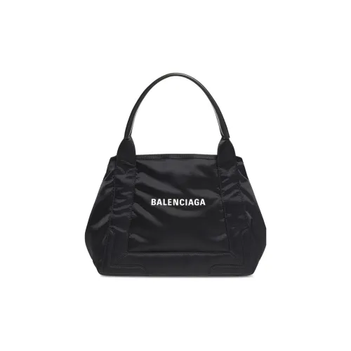 Balenciaga Нейлон Телячья кожа Сумка Маленькая Женская Черная
