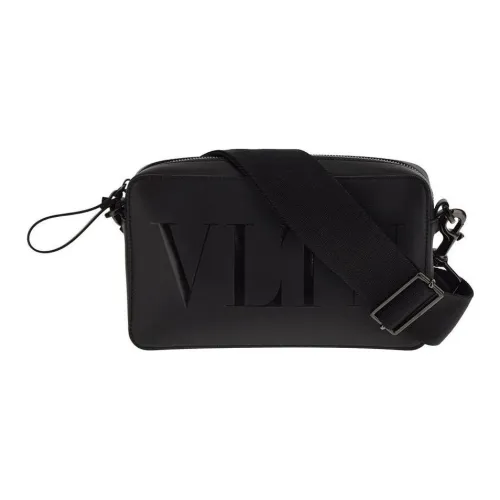 Valentino Garavani Телячья кожа Ручная Сумка через плечо Сумка на плечо Мужская Черная