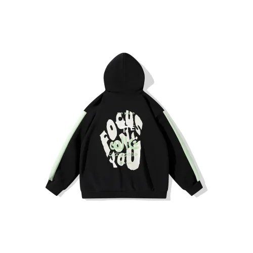 Yvette С капюшоном свободный крой кардиган свитшот унисекс