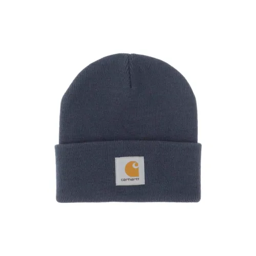 Carhartt Акриловая Шапка-Бини Темно-синяя Унисекс
