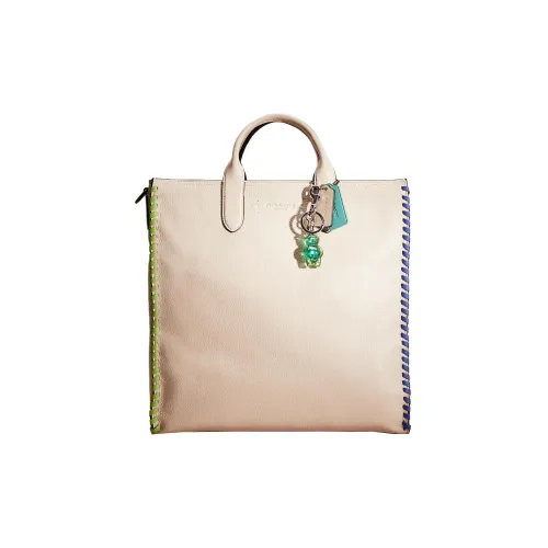 COACH Gotham Высокий галечная кожа телячья кожа одно плечо сумка большой женский паровой белый цвет