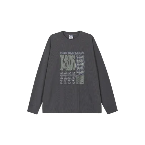 F426 Длинный рукав Т-рубашка Унисекс