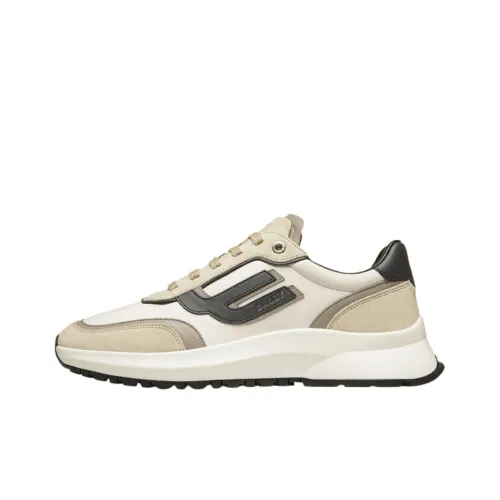 BALLY Низкий топ Спортивная повседневная обувь Мужская Бежевый Серый Белый