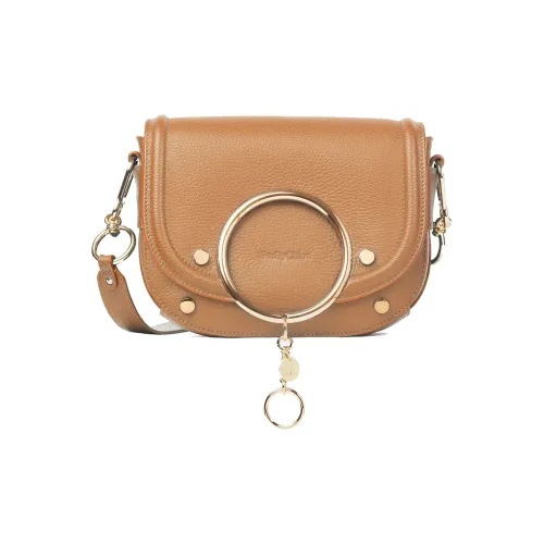 See By Chloe Deadstock Кожа Сумка через плечо Женская Бежевая