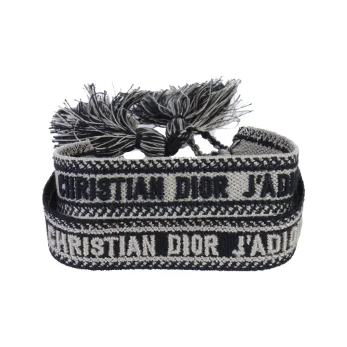 DIOR Наручные повязки Черный Унисекс