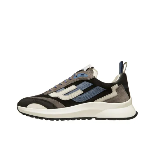 BALLY Низкий топ Повседневная обувь Мужская Серый Черный Синий