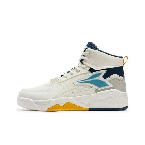 361° Life Collection Высокие Кроссовки для скейтбординга Мужские Белые и Синие