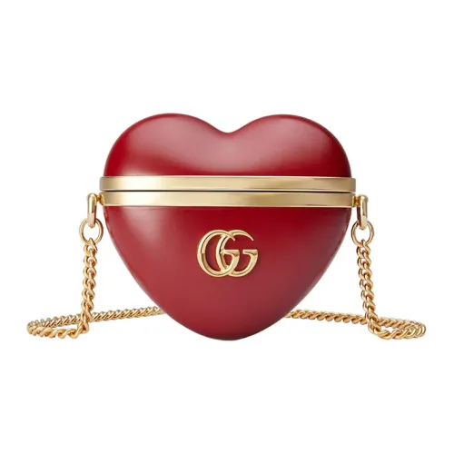 GUCCI Сумка через плечо с чехлом для AirPods и чехлом для наушников женский красный золотой