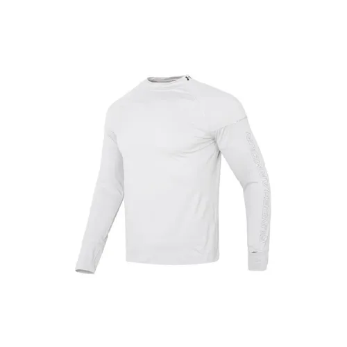 Under Armour Длинный рукав Т-рубашка Мужская Серый