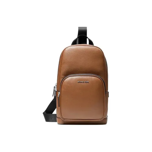 MICHAEL KORS MK Cooper Пескоструйная кожа Сумка через плечо Сумка через плечо Сумка через плечо Сумка через плечо Мужская Коричневый