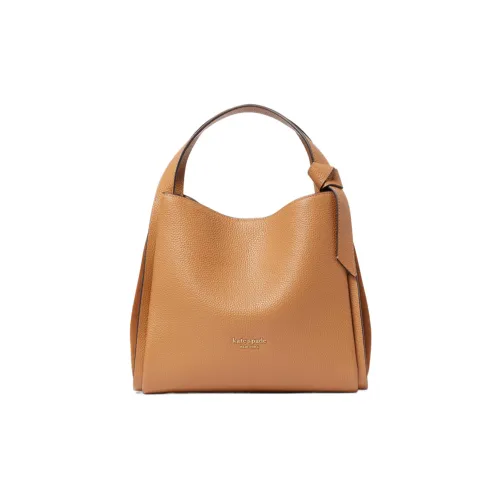 Kate Spade Knott Коровья кожа Сумка через плечо Женская Коричнево-желтая