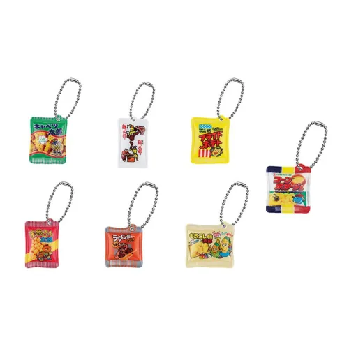 BANDAI Yaokin Snack SHAKA Песочный хаки Украшение Счастливый Draw Целая коробка 7 шт