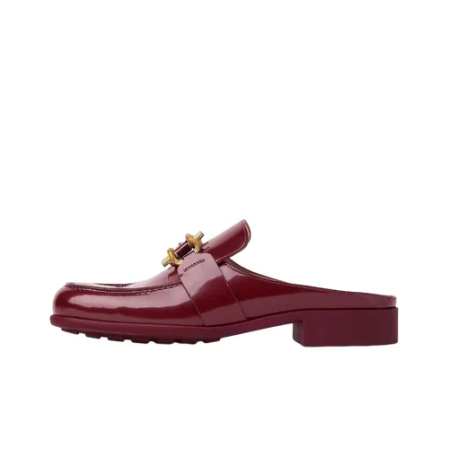 Bottega Veneta Monsieur Домашние тапочки Женские Red