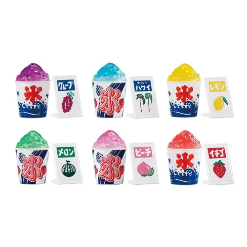 BANDAI Shaved Ice Mini Collection Lucky Draw Цельная коробка 6 шт