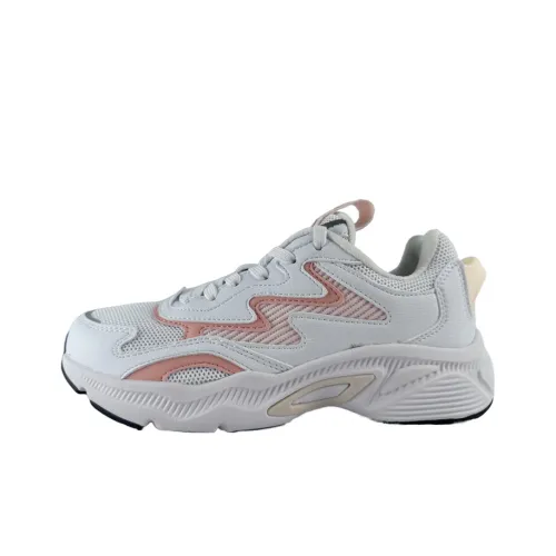 361° Низкий топ Спортивная повседневная обувь Женская Белый Розовый