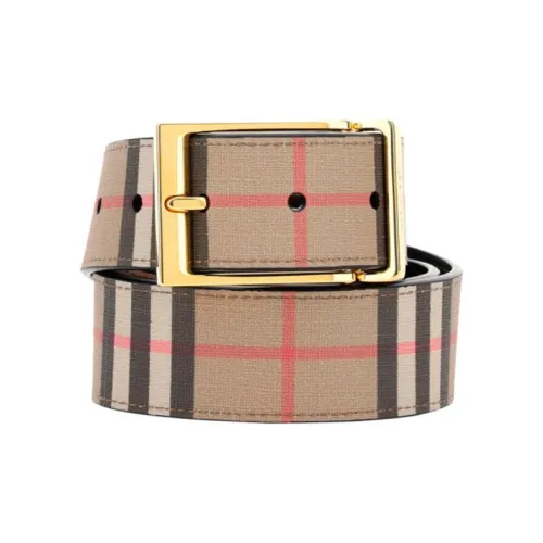 Ремни Burberry из полиуретановой кожи, мужские