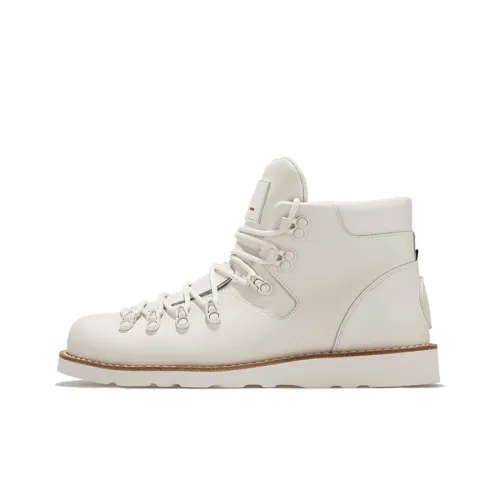 Палладий Outdoor B Противоскользящий Устойчивый к истиранию Термический Высокий Топ Casual Унисекс Белый