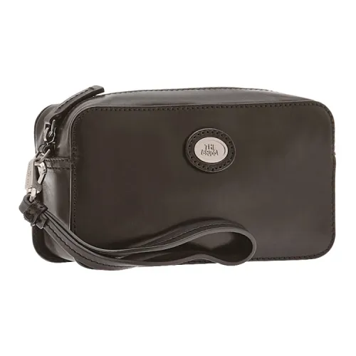 THE BRIDGE Кожаный клатч унисекс черный