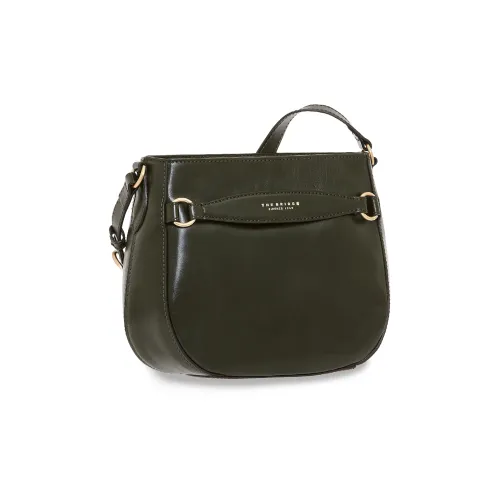 THE BRIDGE Кожа Хобо Сумка Портативная Сумка через плечо Сумка через плечо Стандартная Женская Зеленая