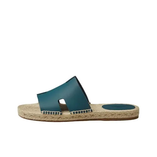 HERMES Antigua Слипоны Мужской Синий