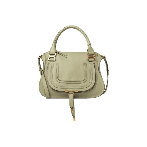 Chloe Marcie с рельефной телячьей кожей сумка через плечо сумка женская зеленая