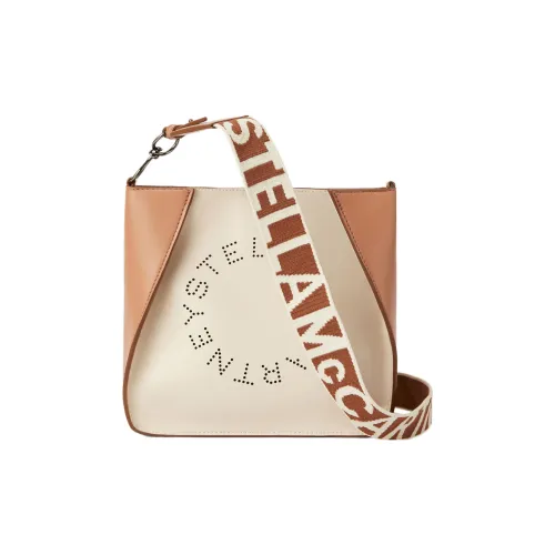 Stella McCartney ПУ (полиуретан) Сумка через плечо Сумка на плечо Женская Бежевая и Коричневая