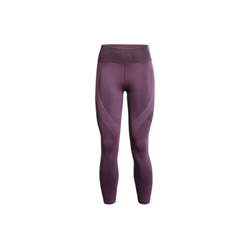 Under Armour Бесшовные Фиолетовые Женские Штаны для Йоги