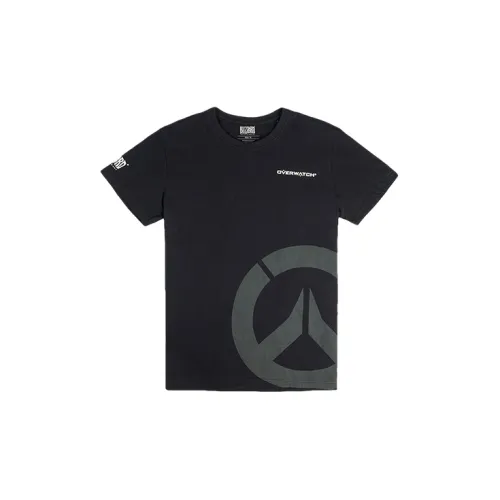 Бренд Blizzard Overwatch Логотип Стиль Модный С принтом Футболка Мерч по IP
