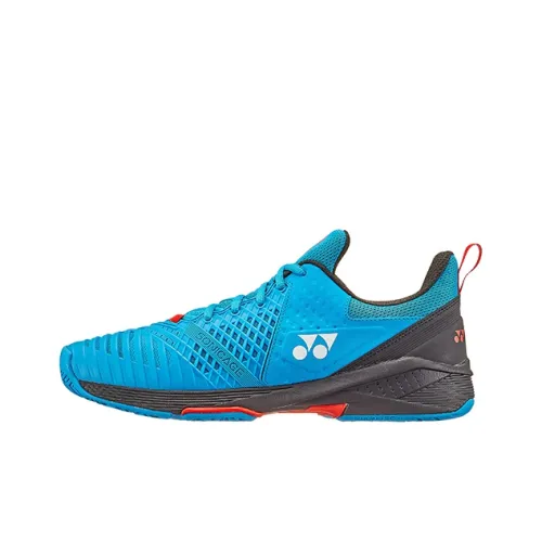 YONEX Power Cushion Sonikage 3 Теннисные кроссовки Низкий топ Синий Унисекс