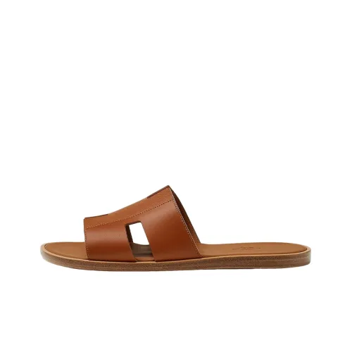 HERMES Izmir Слипоны Мужской Коричневый