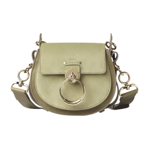Chloe Tess Замша с Блестящим Телячьей Кожей Сумка через плечо Сумка Маленькая Женская Зеленая