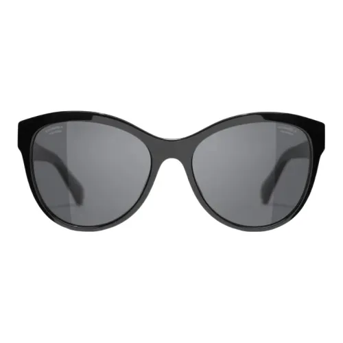 CHANEL Пластиковая оправа солнцезащитные очки "Бабочка" унисекс