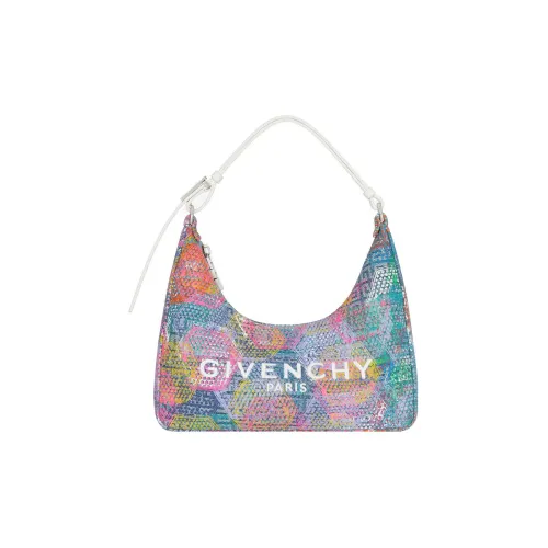 GIVENCHY BSTROY Collaboration Cut Denim Подмышка Одно Плечо Сумка Маленькая Женская Многоцветная