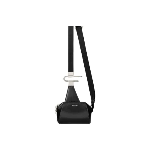 GIVENCHY Antigona Сумка через плечо из коровьей кожи Мини Мужская Черная