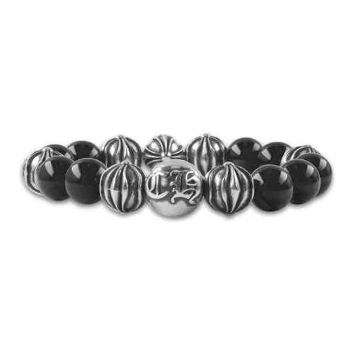 Chrome Hearts Браслеты из обсидиана Унисекс
