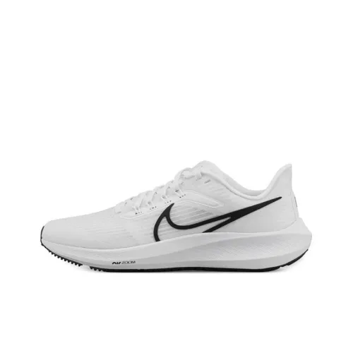 Nike Air Zoom Pegasus 39 Slip-resistant Abrasion-resistant Low Top Marathon Running Shoes Men's White Найк Эйр Зум Пегасус 39 Противоскользящий Устойчивый к истиранию Низкий Топ Марафон Беговые Кроссовки Мужские Белые