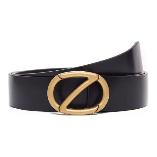 KENZO Ремни из коровьей кожи, черные, мужские