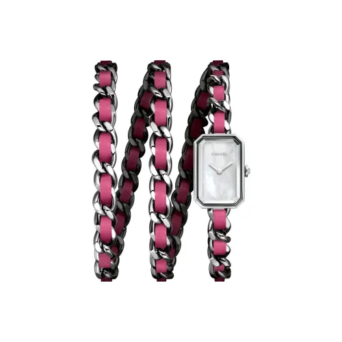 CHANEL Кварцевый механизм, женские часы CHANEL PREMIERE, размер 15,8 мм * 23,6 мм, жемчужная раковина, цвет