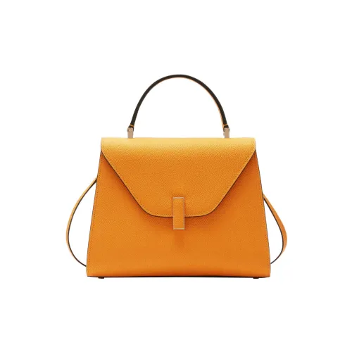 Valextra Iside Телячья кожа Сумка через плечо Сумка среднего размера Женская Апельсин