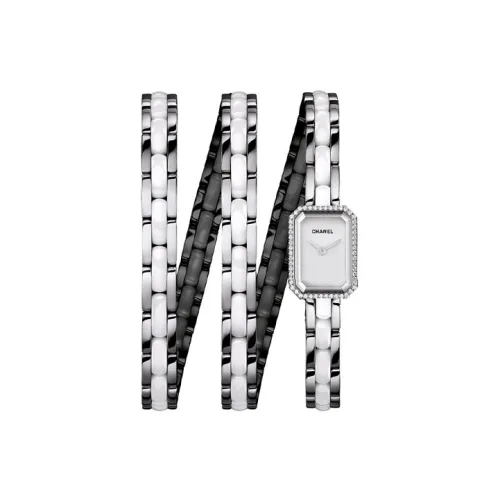 CHANEL PREMIERE Кварцевые часы механизм ремешок из нержавеющей стали белый циферблат женские