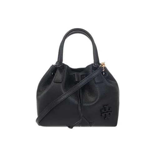 TORY BURCH McGraw Litchi Grain Leather Сумка через плечо Сумка через плечо Женская Черная