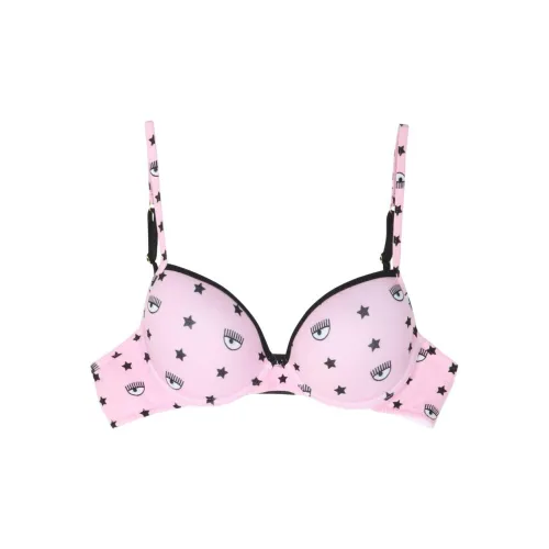 Chiara Ferragni Розовые Женские Бюстгальтеры