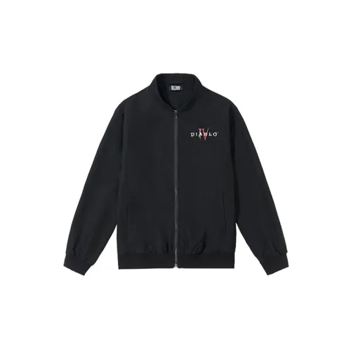 Blizzard DIABLO Characters Blizzard IV Черная Куртка Мерч по IP
