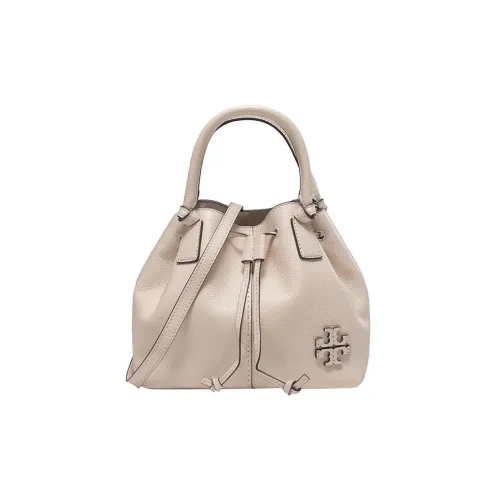 TORY BURCH McGraw Зернистая кожа личи кожа сумка через плечо маленькая сумка женский белый