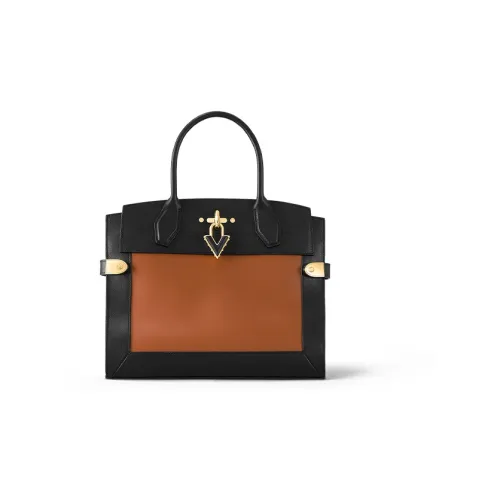 LOUIS VUITTON Steamer Телячья кожа Маленькая коробка Сумка через плечо Сумка Средний Женская