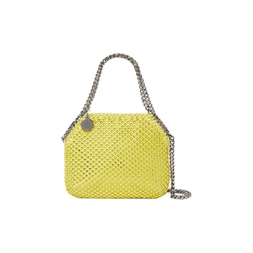 Stella McCartney Falabella Полиэстер Тоут Сумка Сумка для покупок Сумка через плечо Сумка Мини Женская Желтая