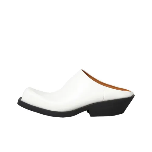 MARNI Домашние тапочки Мужские Белые